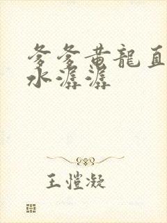 爹爹黄龙直捣溪水潺潺