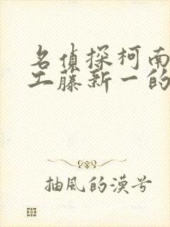 名侦探柯南之给工藤新一的挑战书