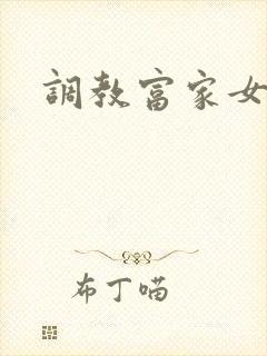 调教富家女攻略