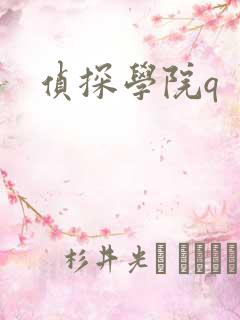 侦探学院q