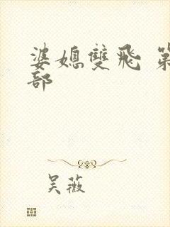 婆媳双飞 第一部