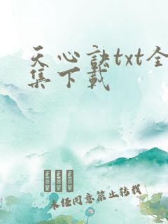 天心诀txt全集下载