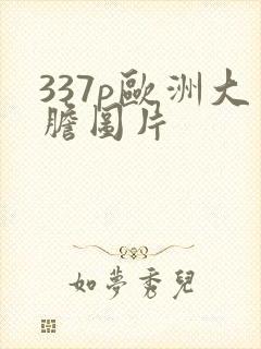 337p欧洲大胆图片