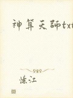 神算天师txt