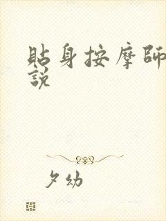 贴身按摩师 小说