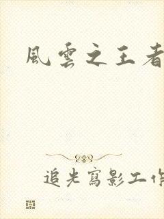 风云之王者人生