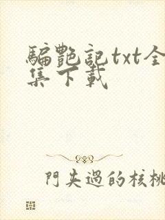 骗艳记txt全集下载