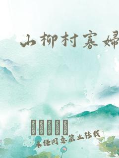 山柳村寡妇情史