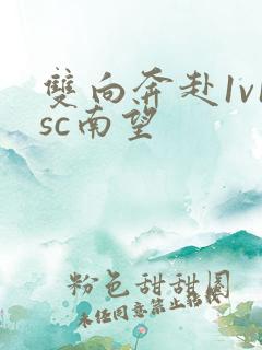 双向奔赴1v1sc南望