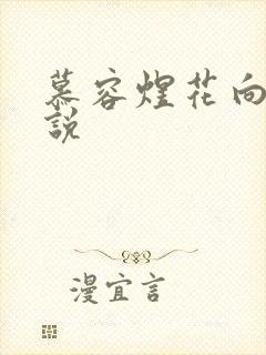 慕容煜花向晚小说