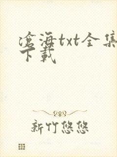 沧海txt全集下载