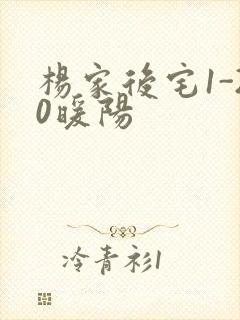 杨家后宅1-20暖阳