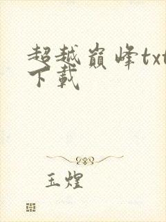 超越巅峰txt下载
