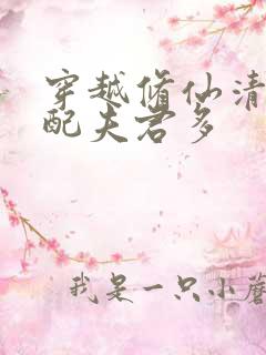 穿越修仙清纯女配夫君多