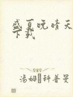 盛夏晚晴天全集下载