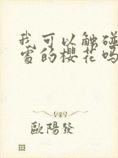 我可以触碰你深处的樱花吗