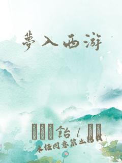 梦入西游