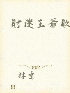 财迷王爷败金妃