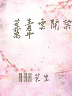 叶青云关禁闭一万年