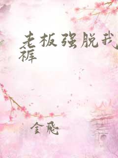 老板强脱我的内裤