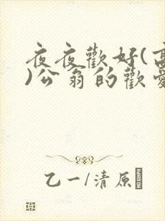 夜夜欢好(高h)公翁的欢爱h