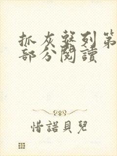 抓灰系列第33部分阅读