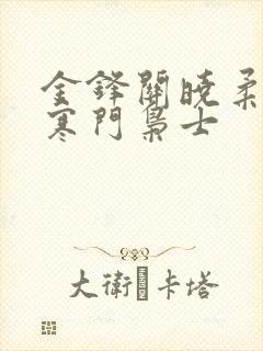 金锋关晓柔小说寒门枭士