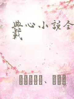 典心小说全集下载