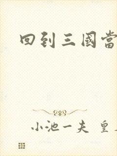 回到三国当保镖