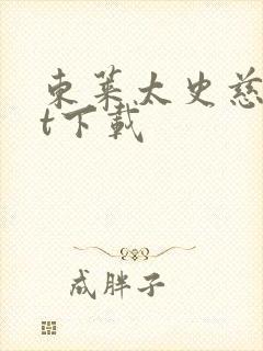 东莱太史慈txt下载