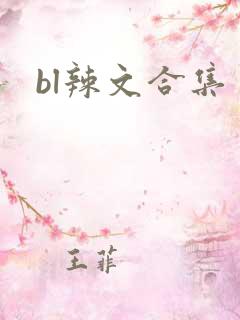bl辣文合集