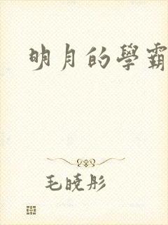 明月的学霸男友