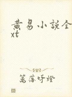 黄易小说全集txt