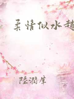 柔情似水赵雅儿