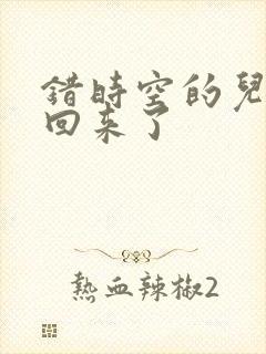 错时空的儿子们回来了