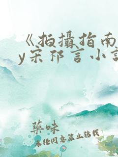 《拍摄指南》by宋祁言小说