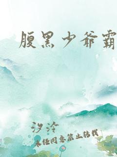 腹黑少爷霸道爱