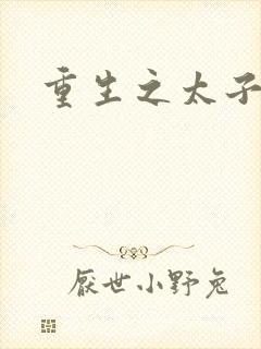 重生之太子建成