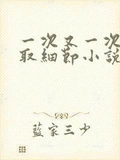 一次又一次的索取细节小说