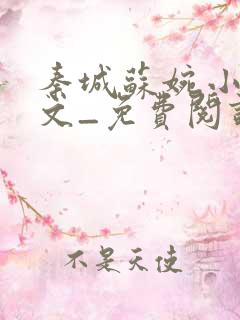 秦城苏婉小说全文_免费阅读最新