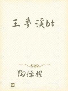 王梦溪bt