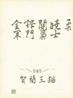 金锋关晓柔小说寒门枭士