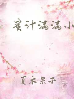 蜜汁满满小说