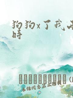 狗狗x了我两小时