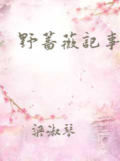 野蔷薇记事薄