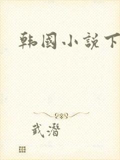 韩国小说下载