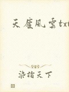 天庐风云txt
