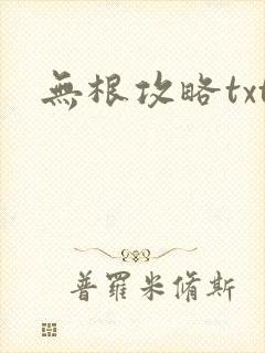 无根攻略txt