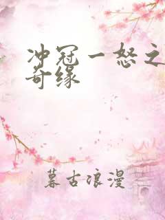 冲冠一怒之合租奇缘