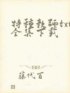 特种教师txt全集下载